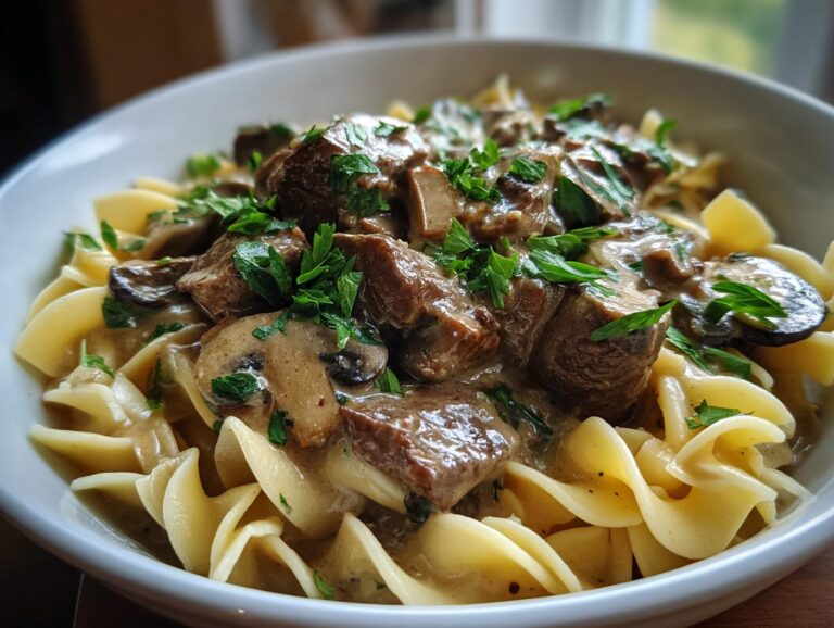 Beef Stroganoff