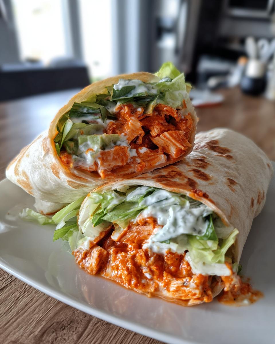 Buffalo Chicken Wraps - detail 2