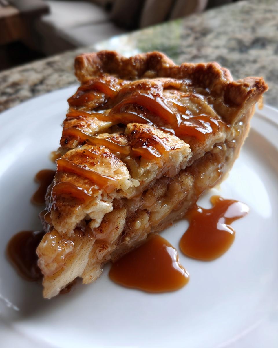 Caramel Apple Pie - detail 2