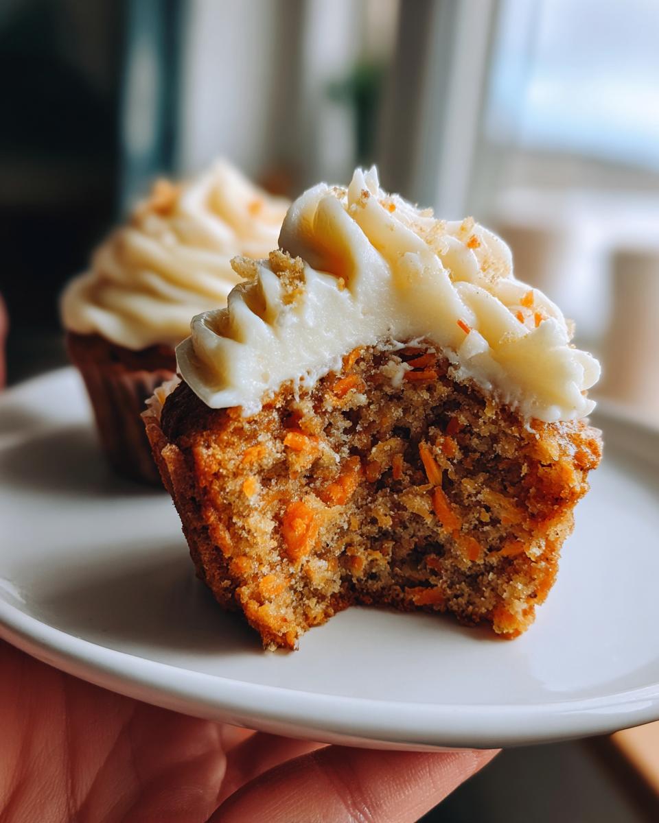 Carrot Cake Cupcakes - detail 2