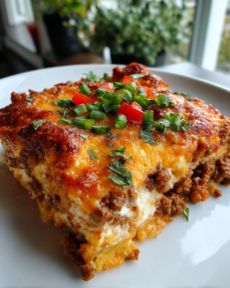 Cheesy Taco Bake - detail 2