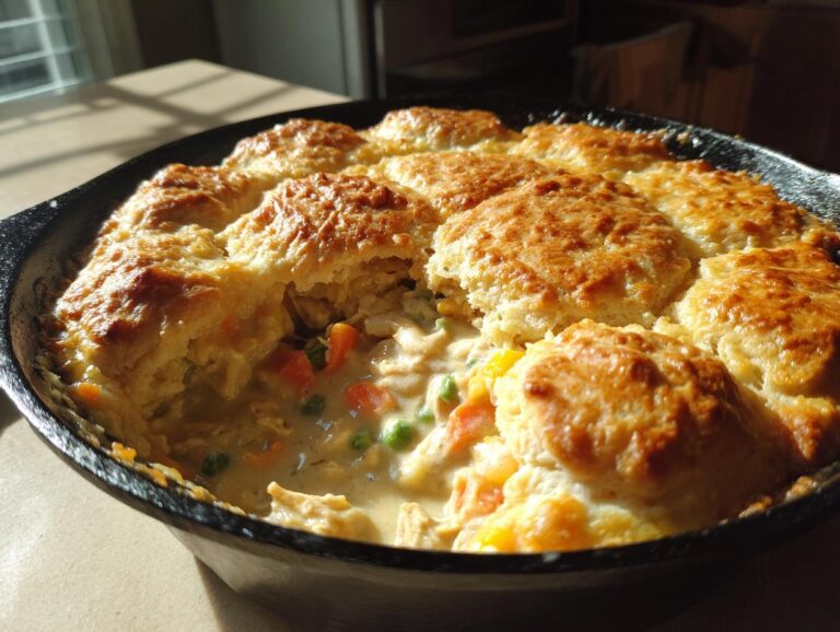 Chicken Pot Pie Skillet