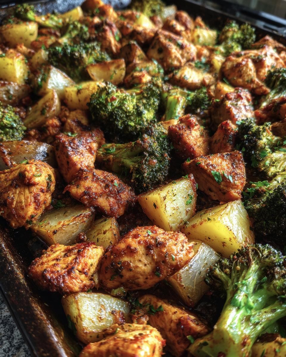 Chicken Ranch Sheet Pan Dinner - detail 2
