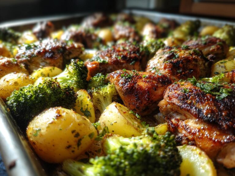 Chicken Ranch Sheet Pan Dinner