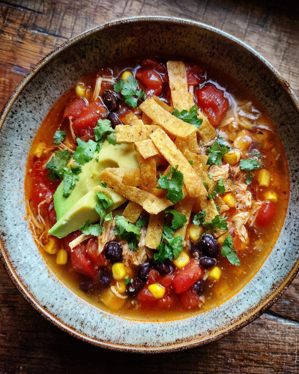 Chicken Tortilla Soup - detail 2