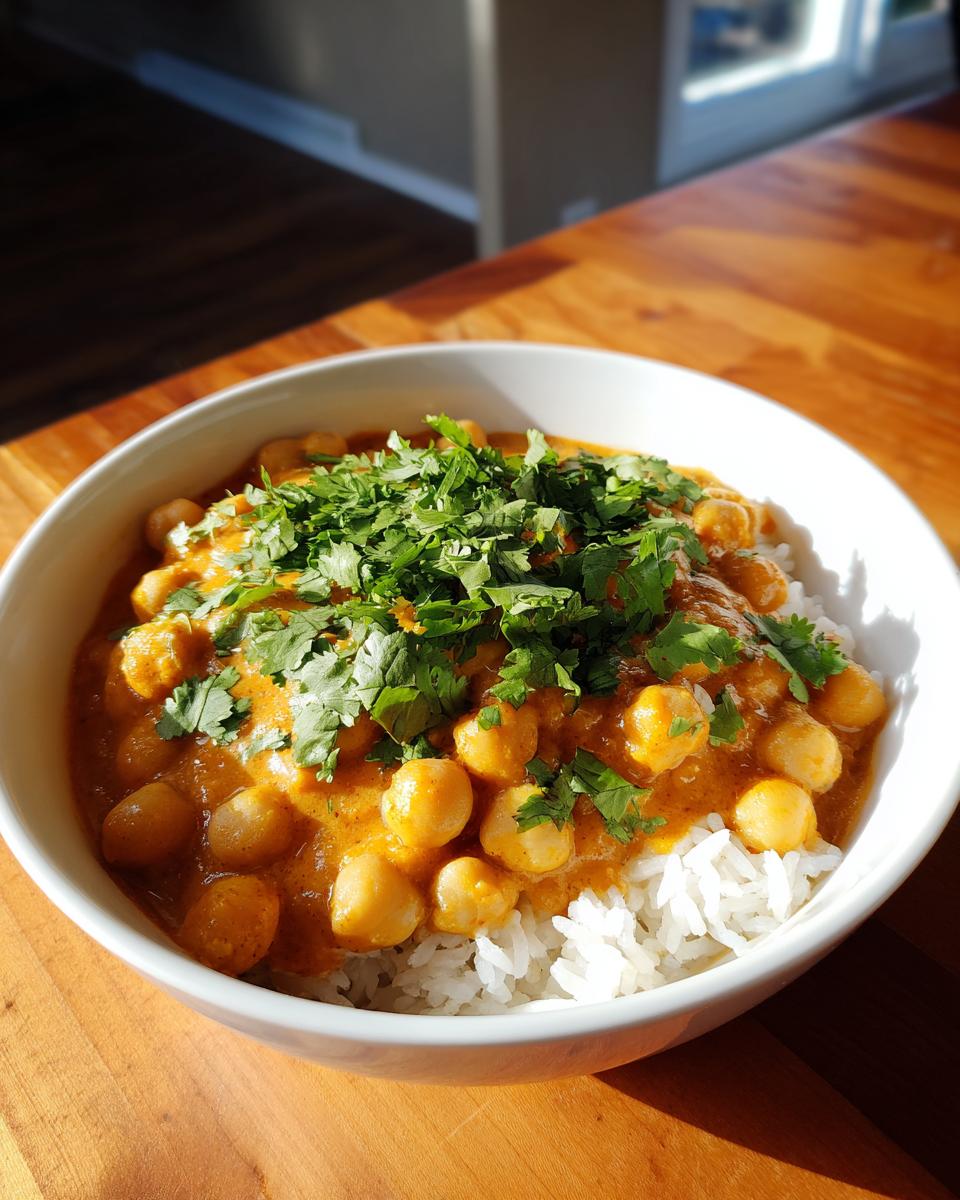 Chickpea Curry - detail 2