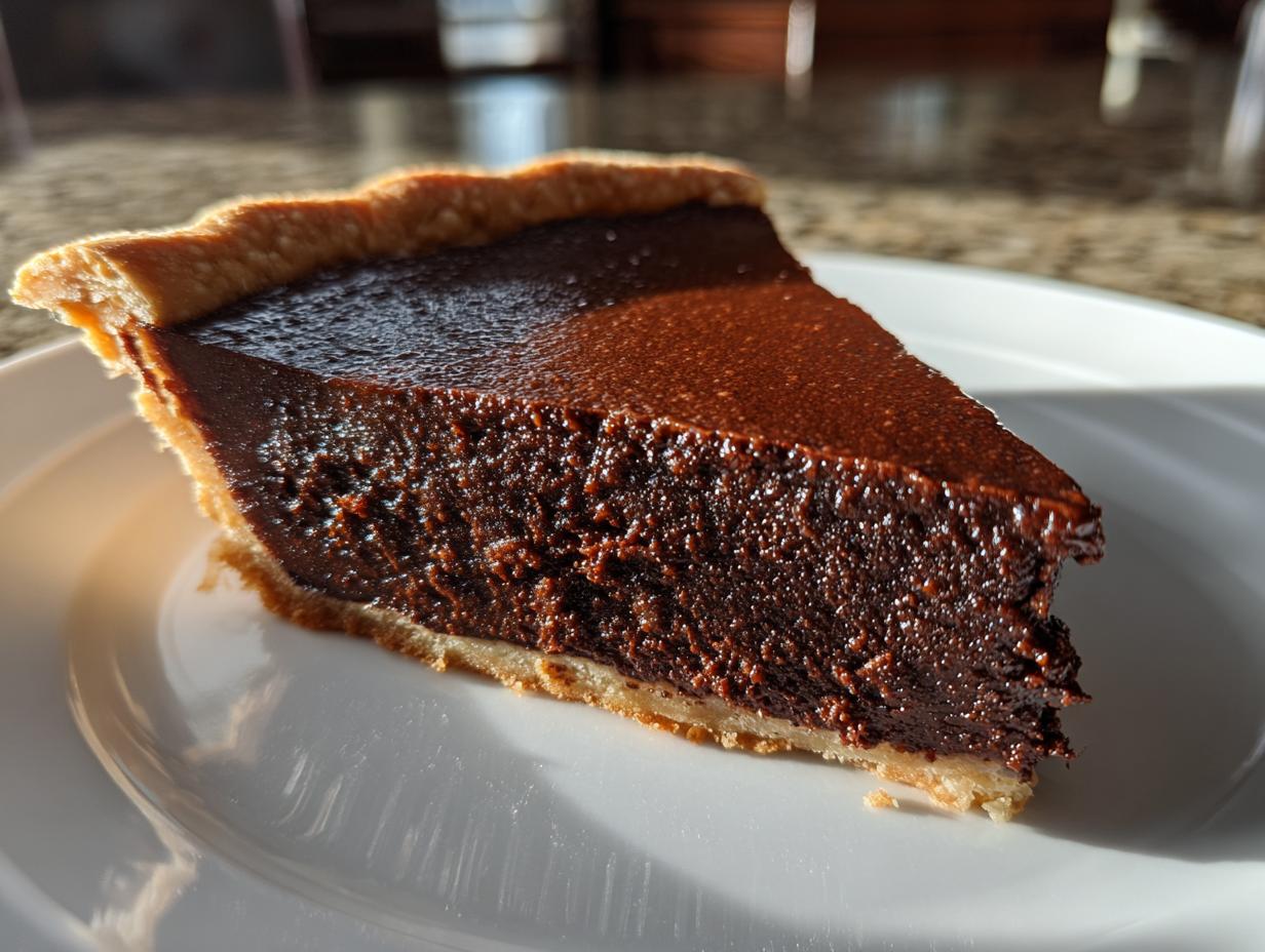 Chocolate Fudge Pie