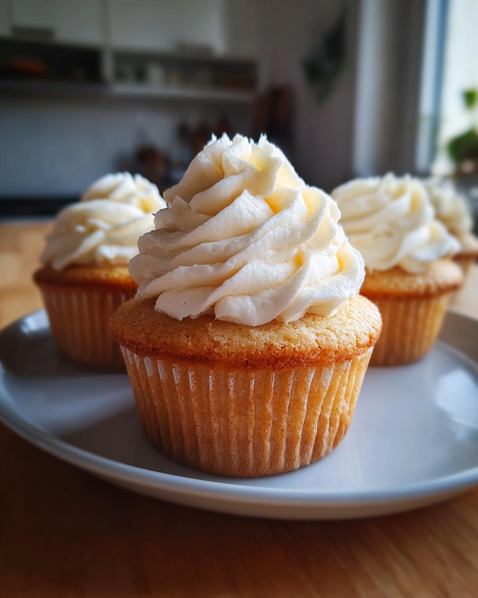 Classic Vanilla Cupcakes - detail 2