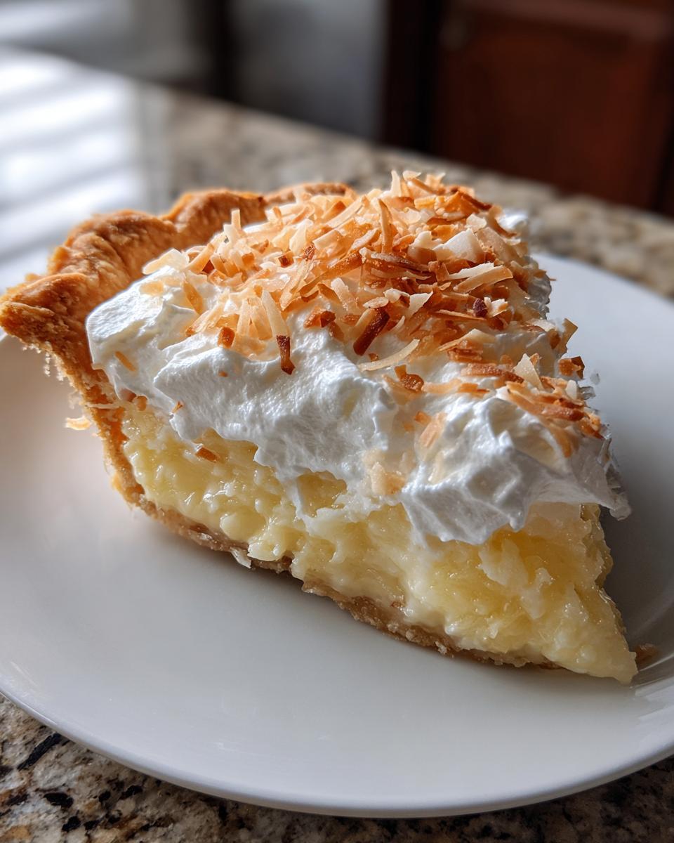 Coconut Cream Pie - detail 2