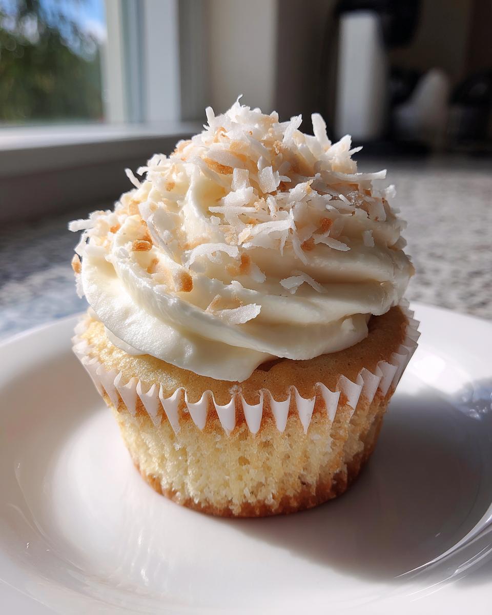 Coconut Cupcakes - detail 2