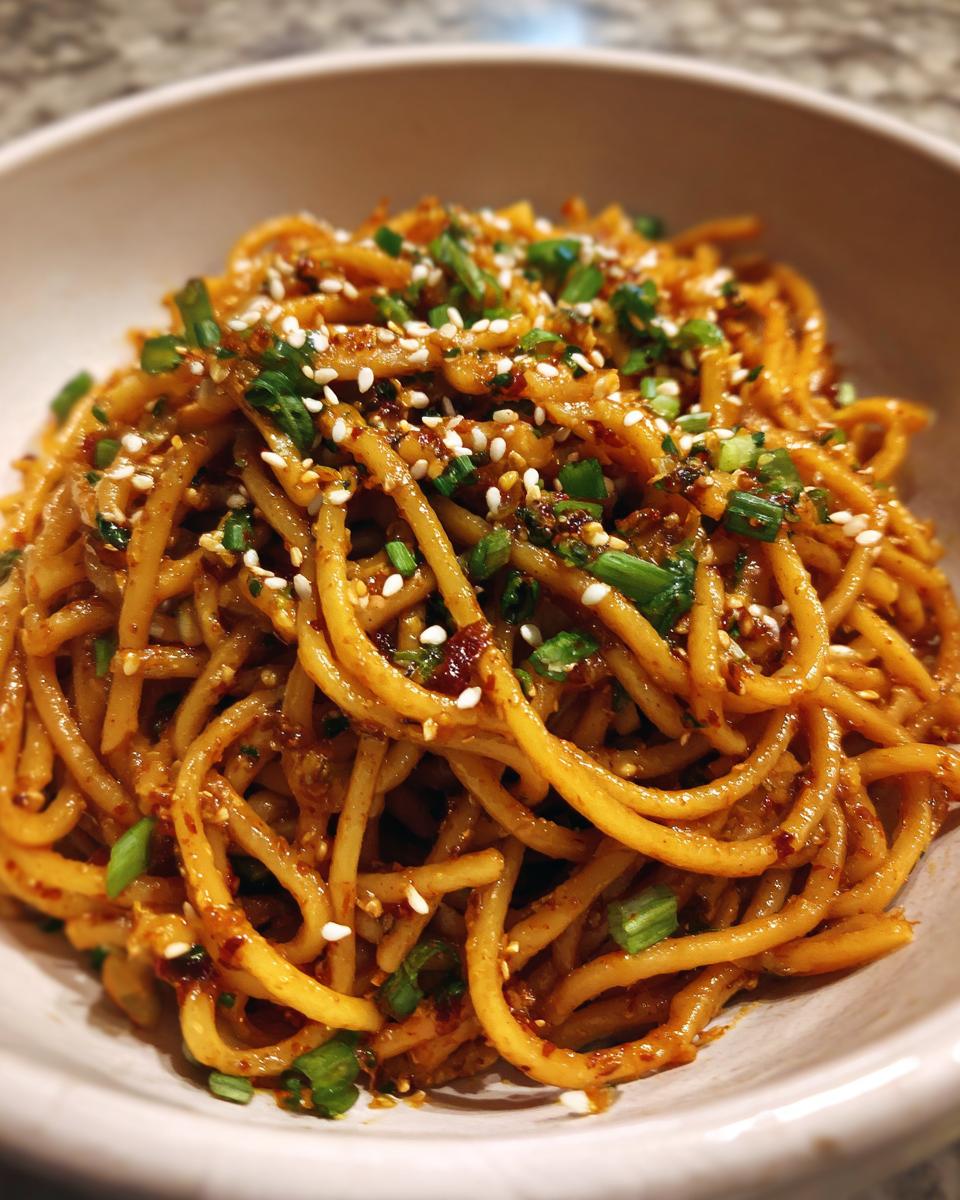 Cold Sesame Noodles - detail 2