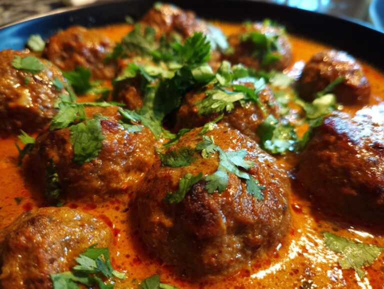 Crockpot Beef Kofta Curry