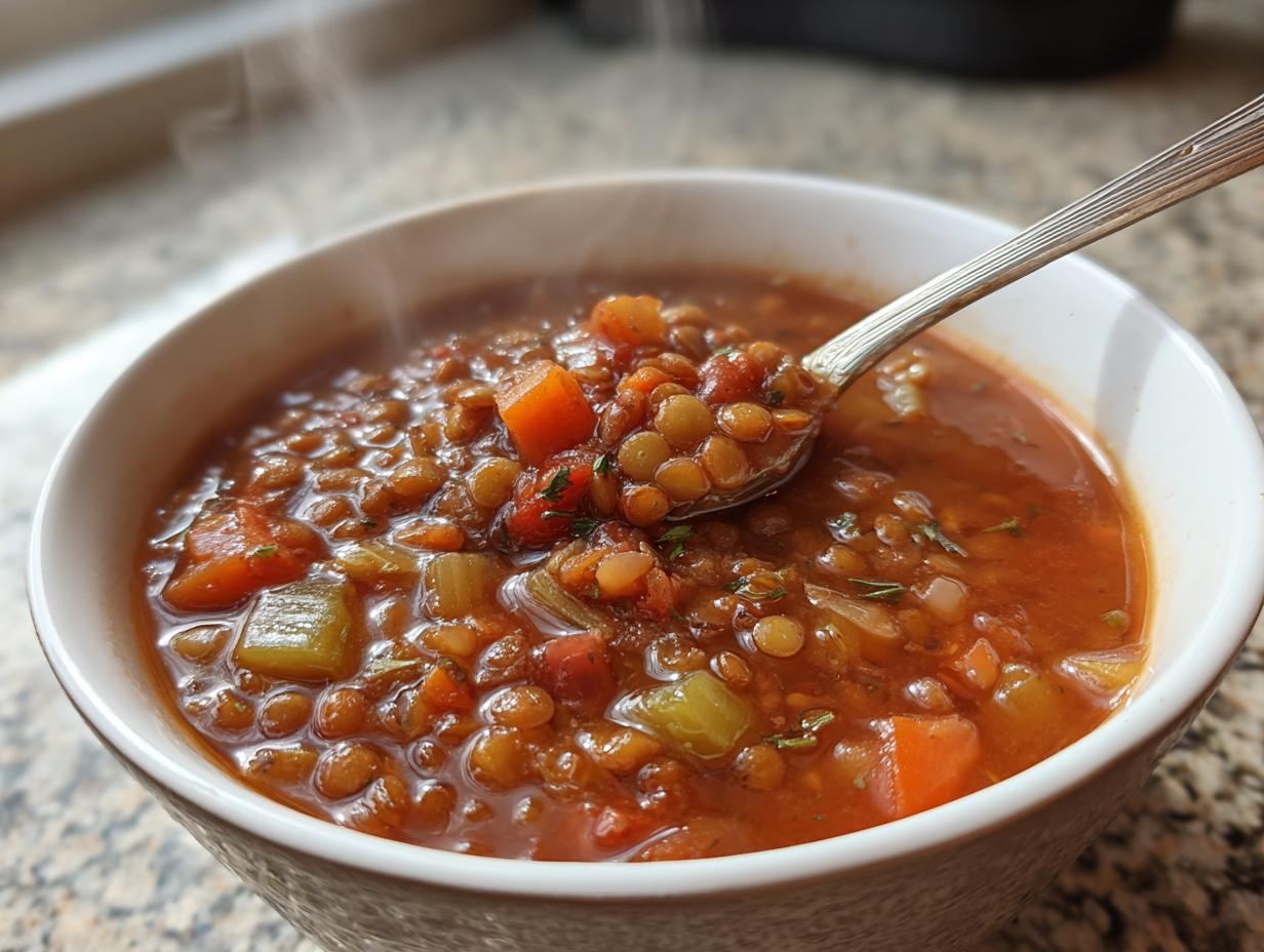 Crockpot Lentil Soup