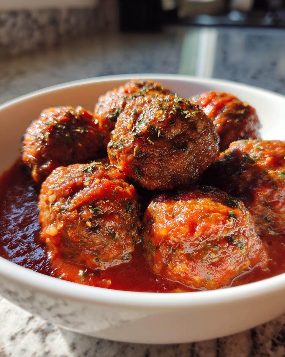 Crockpot Meatballs (Beef/Chicken) - detail 2