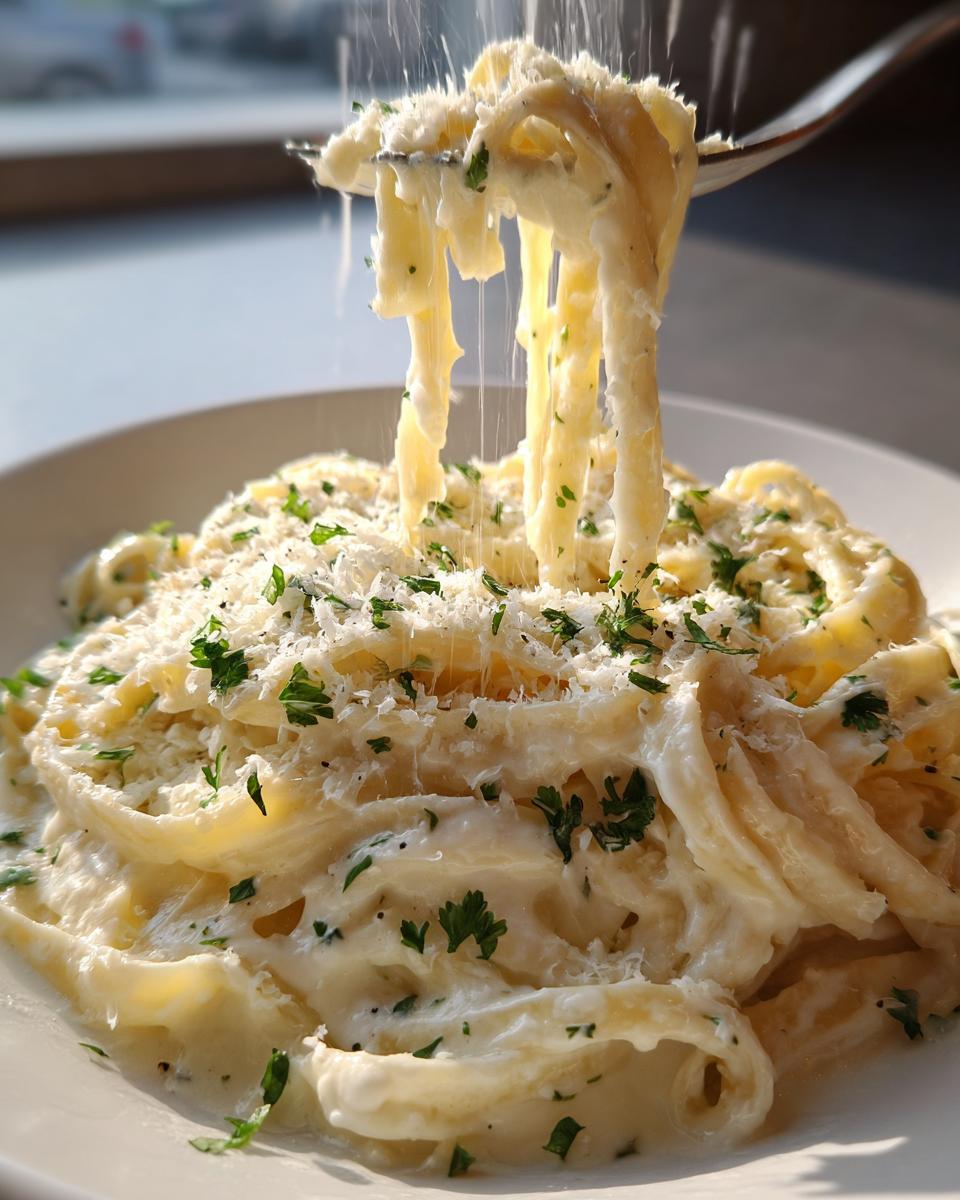 Fettuccine Alfredo - detail 2