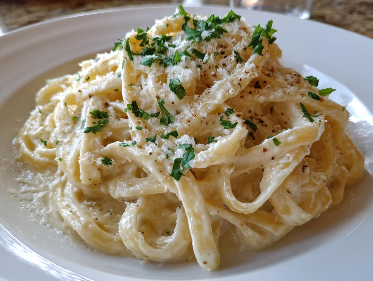 Fettuccine Alfredo