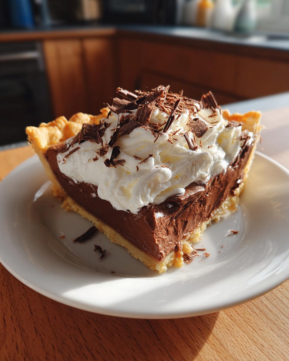 French Silk Pie - detail 2