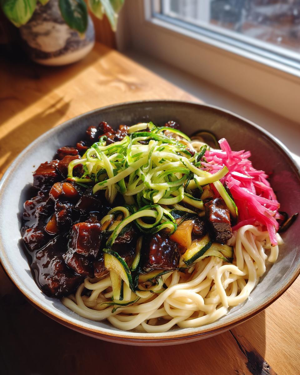 Jajangmyeon - detail 2