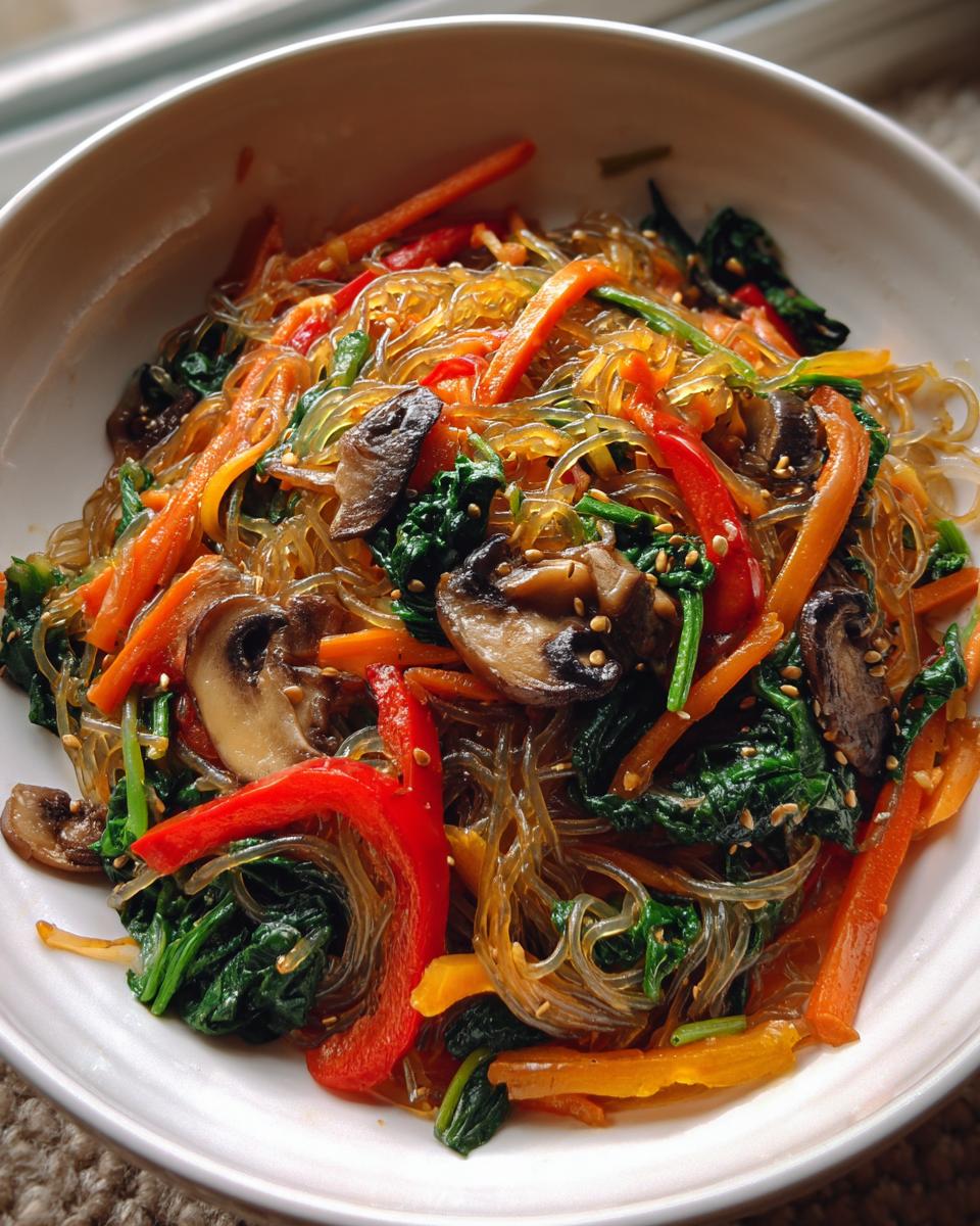 Japchae - detail 2