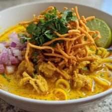 Khao Soi Recipe with Chicken Thighs