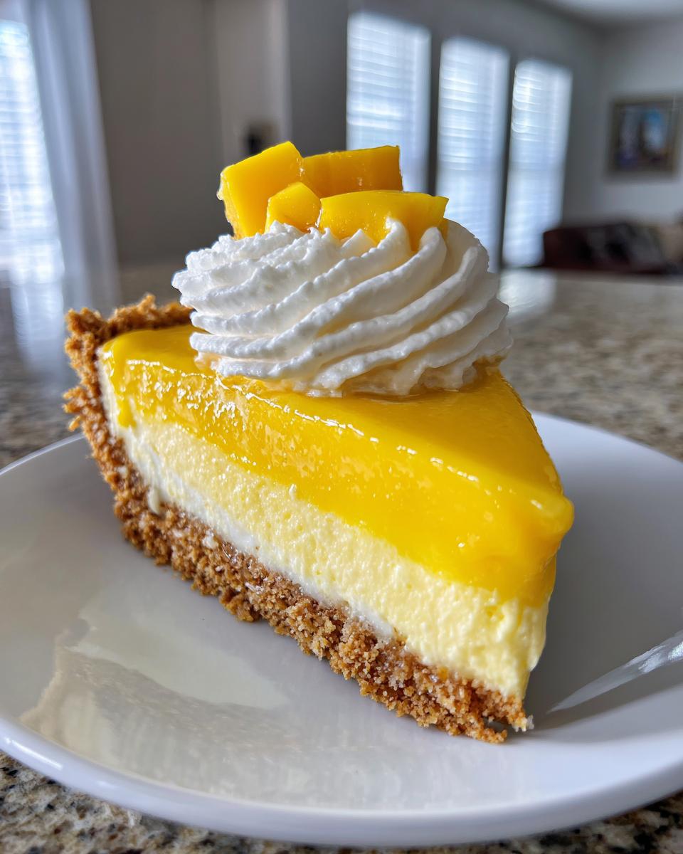 Mango Cream Pie - detail 2