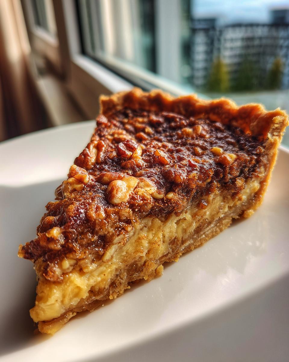 Maple Walnut Pie - detail 2