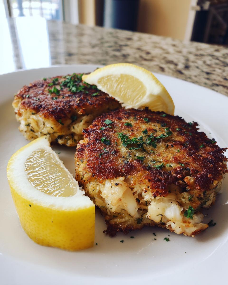 Maryland-Style Crab Cakes - detail 2