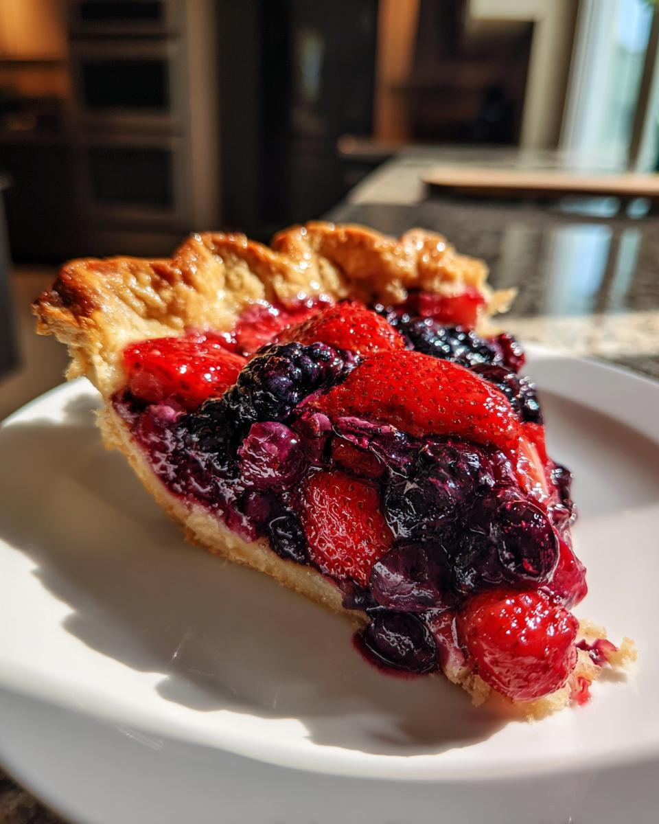 Mixed Berry Pie - detail 2