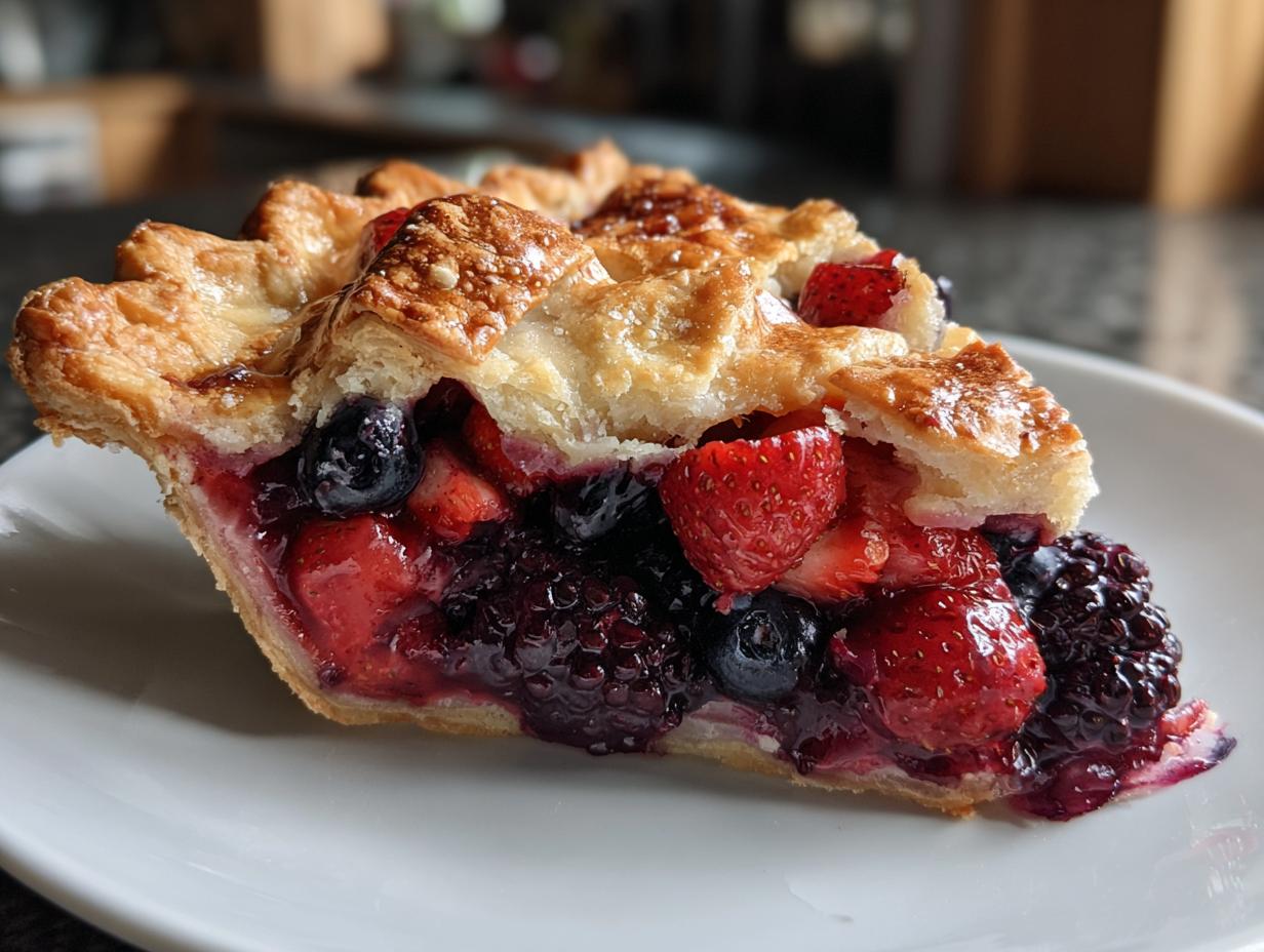 Mixed Berry Pie
