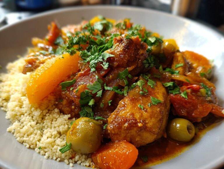 Moroccan Chicken Tagine