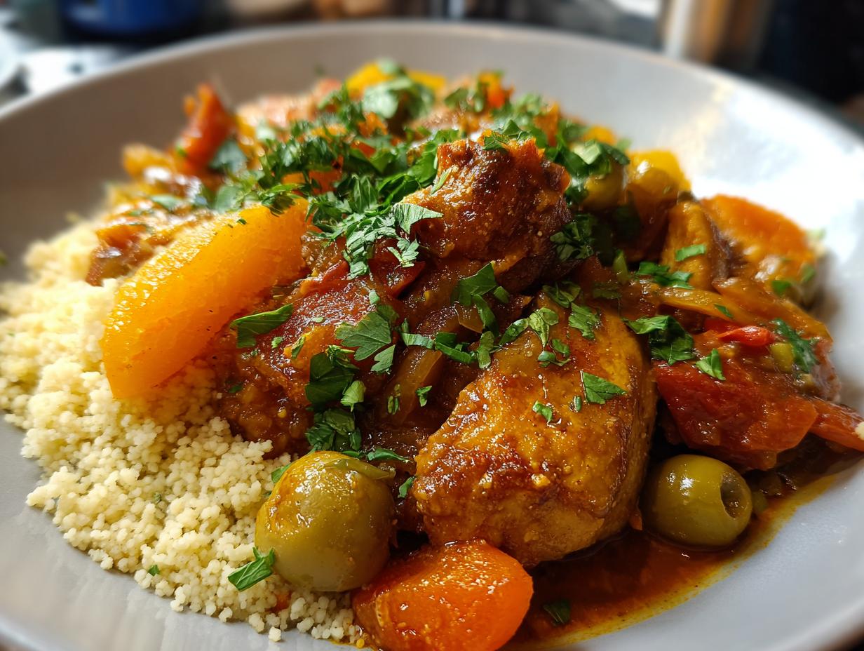 Moroccan Chicken Tagine