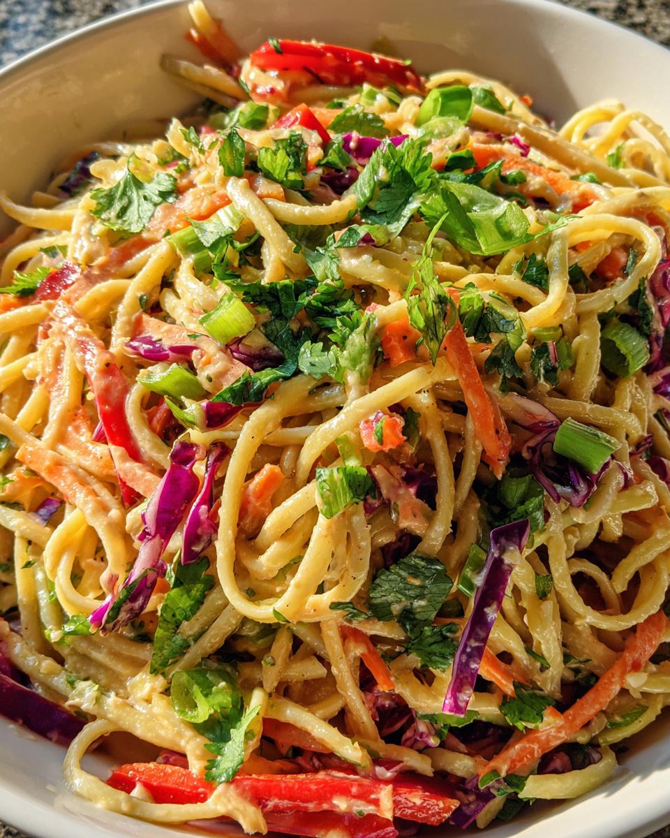 Peanut Noodle Salad - detail 2