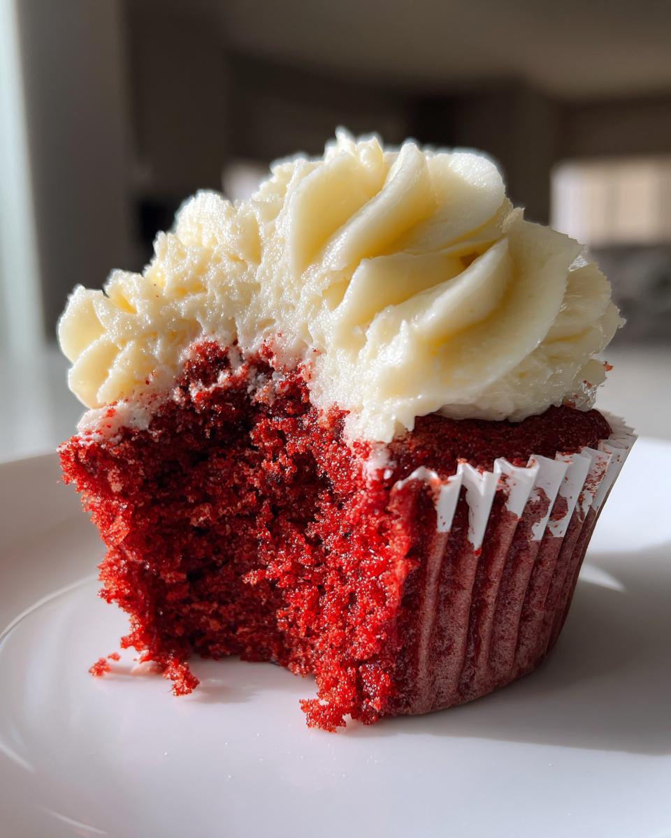 Red Velvet Cupcakes - detail 2