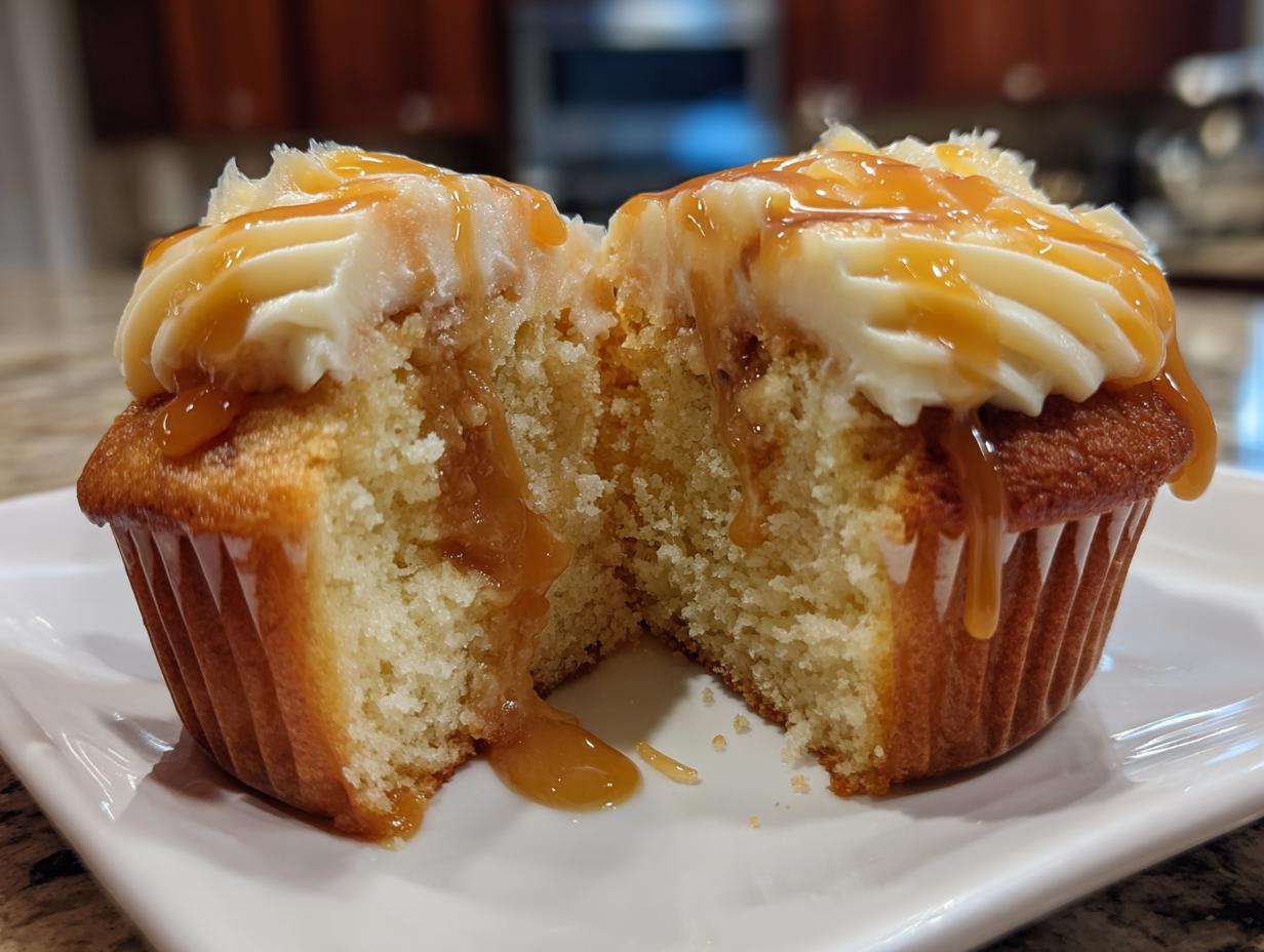 Salted Caramel Cupcakes