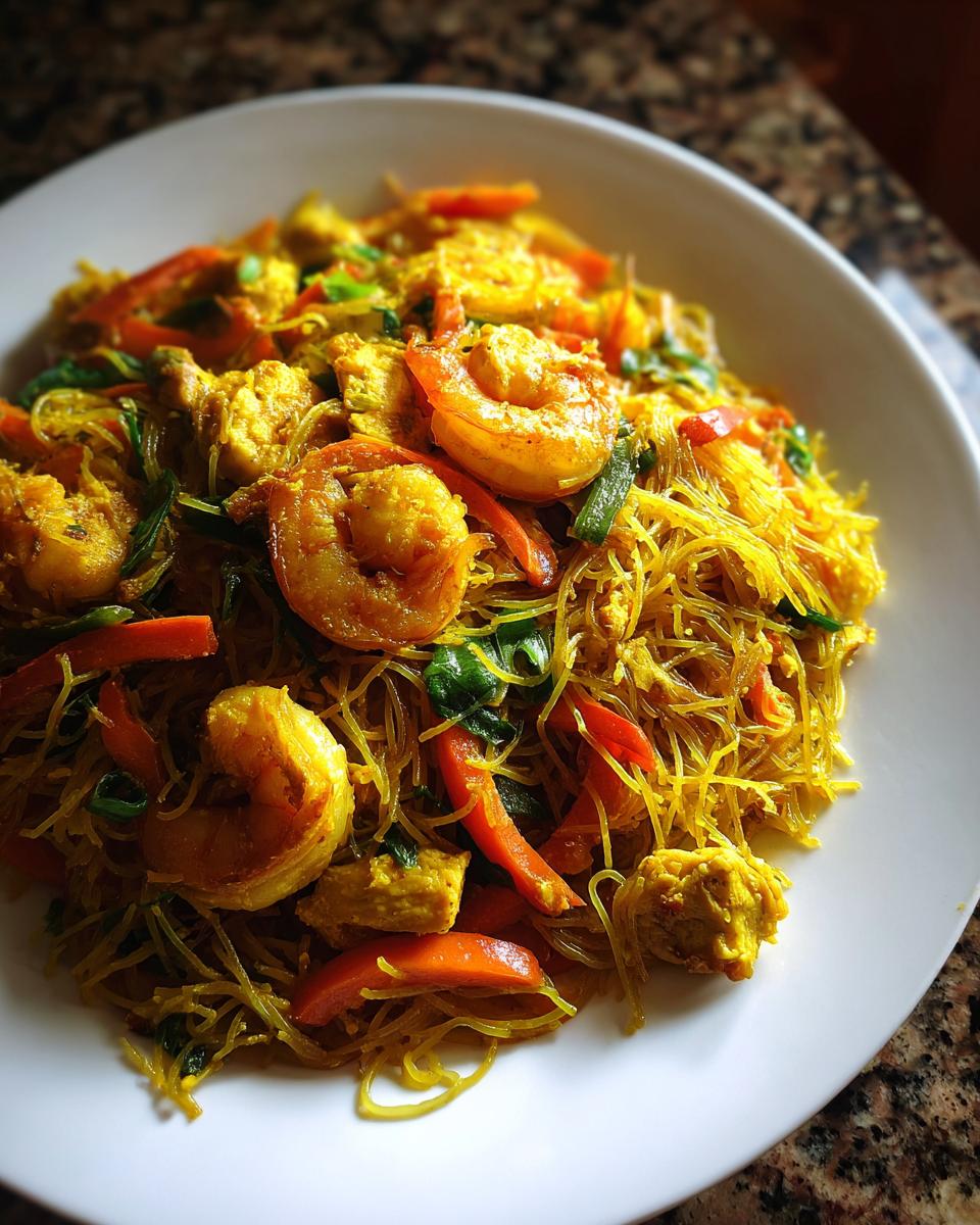Singapore Noodles - detail 2
