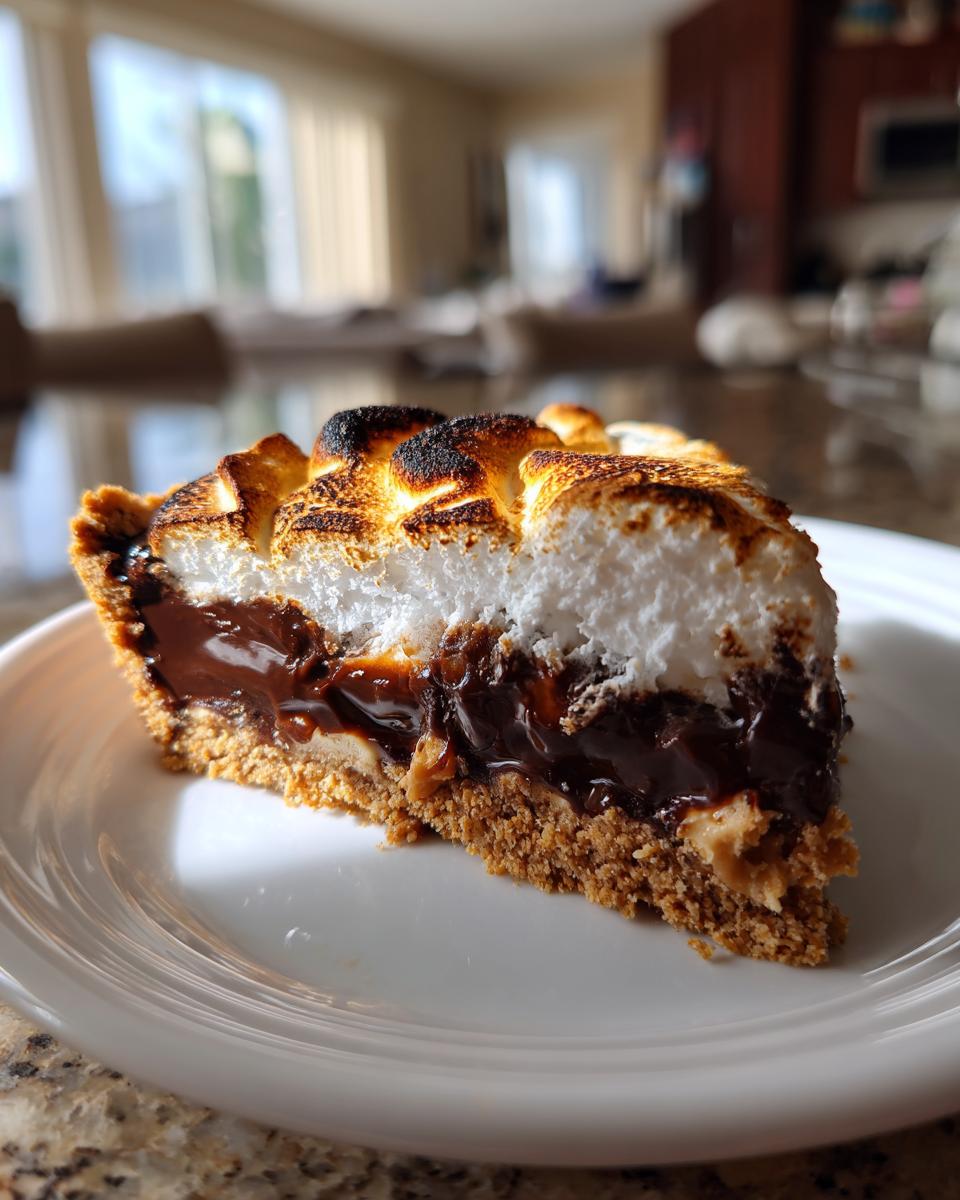 S'mores Pie - detail 2