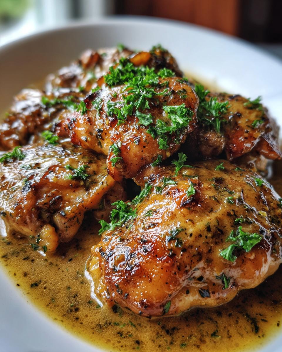 Southern-Style Smothered Chicken - detail 2