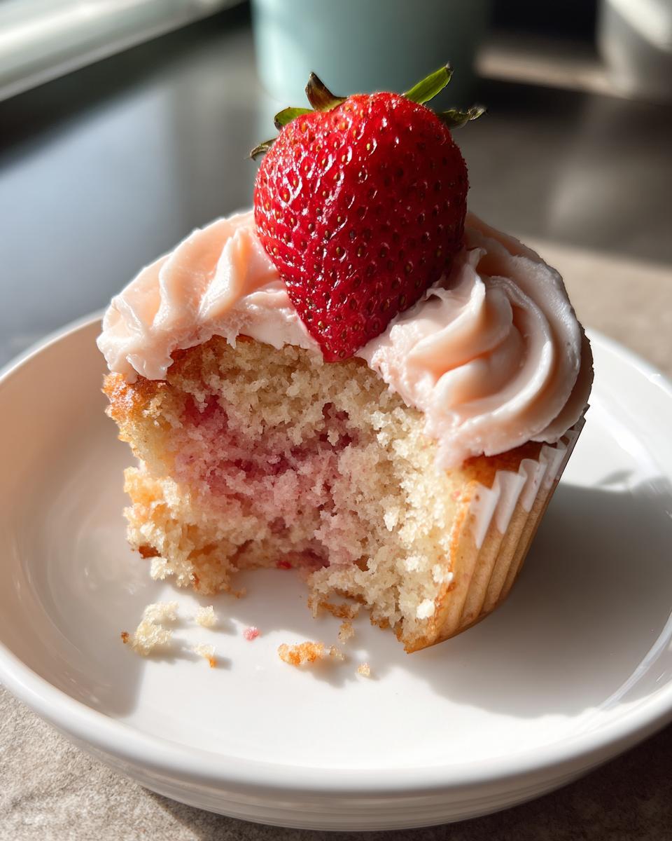Strawberry Cupcakes - detail 2