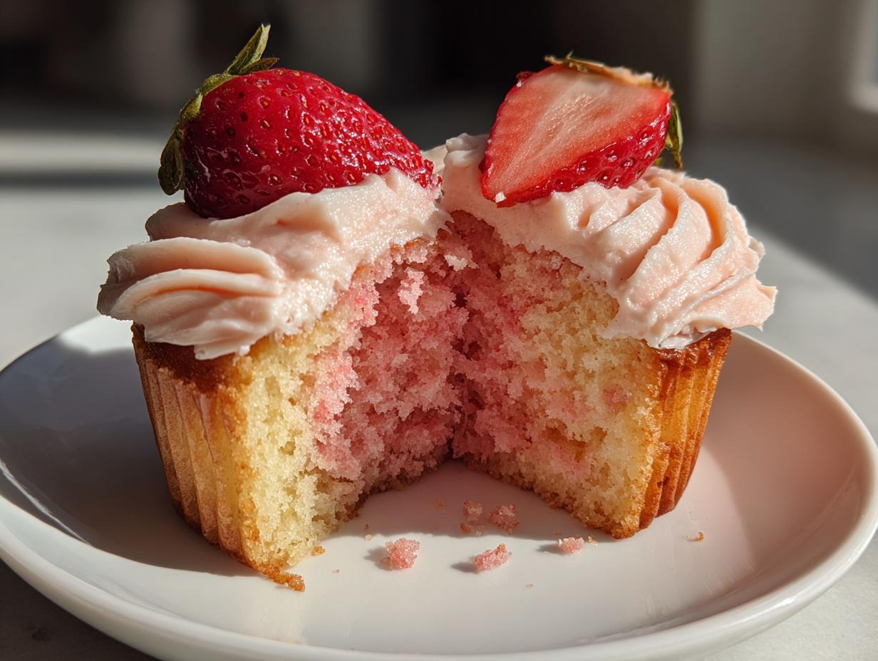 Strawberry Cupcakes