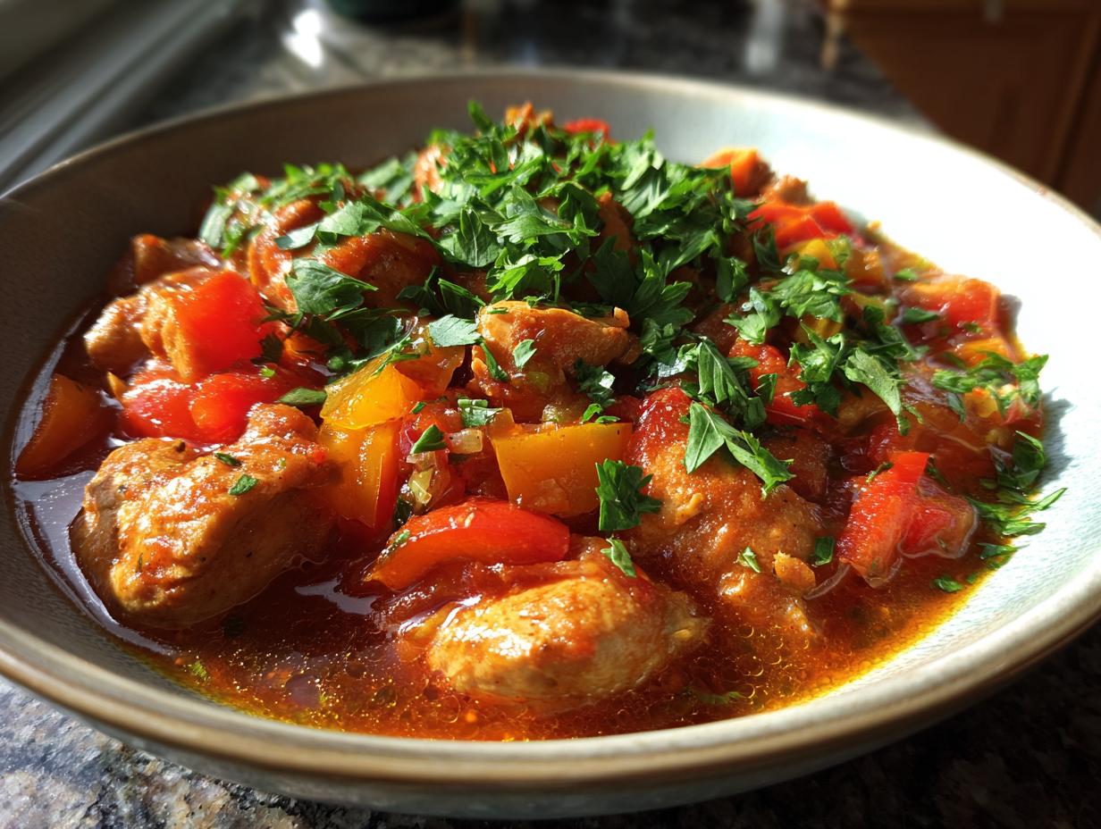Turkish Chicken Stew