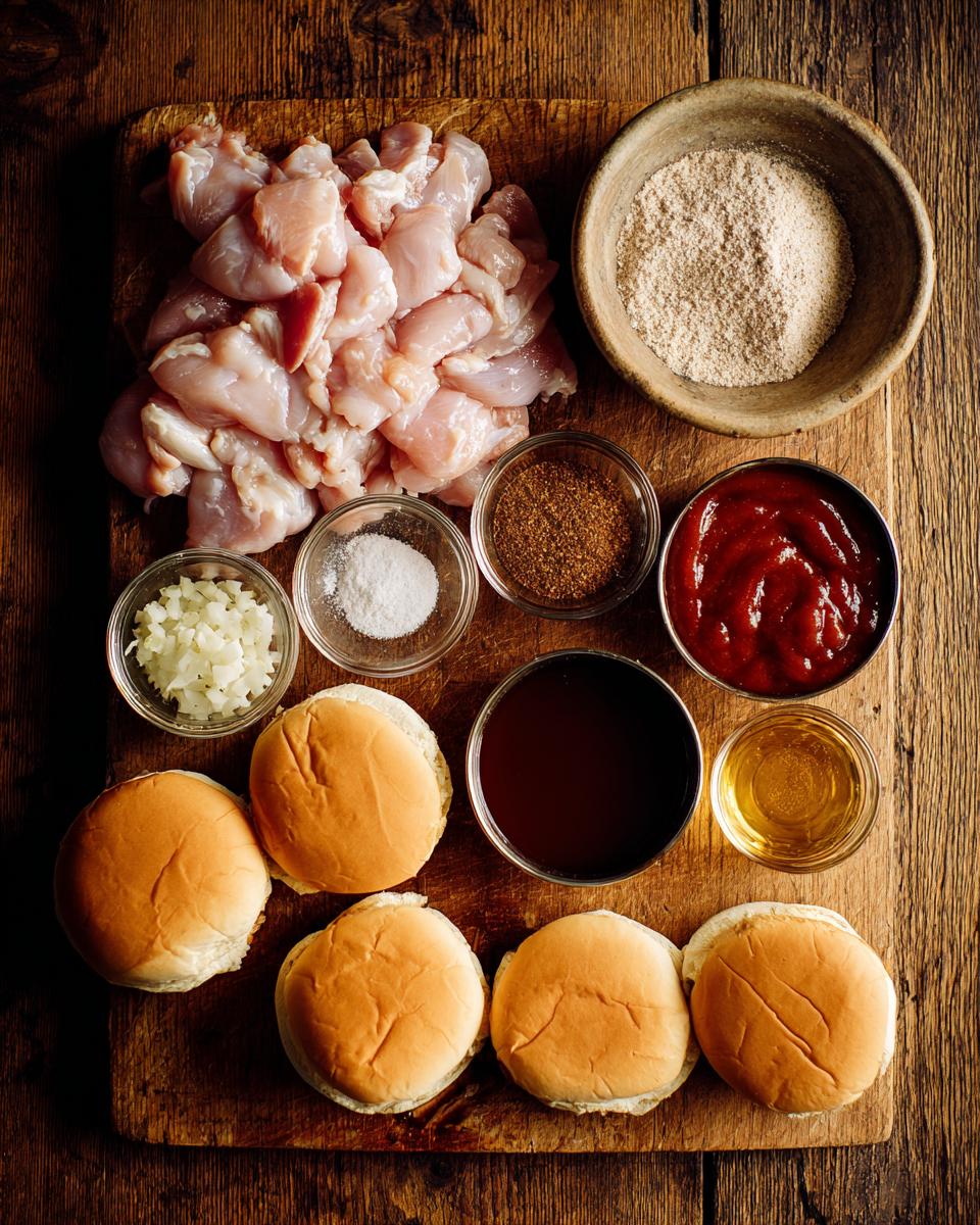 BBQ Pulled Chicken Sandwiches - detail 1
