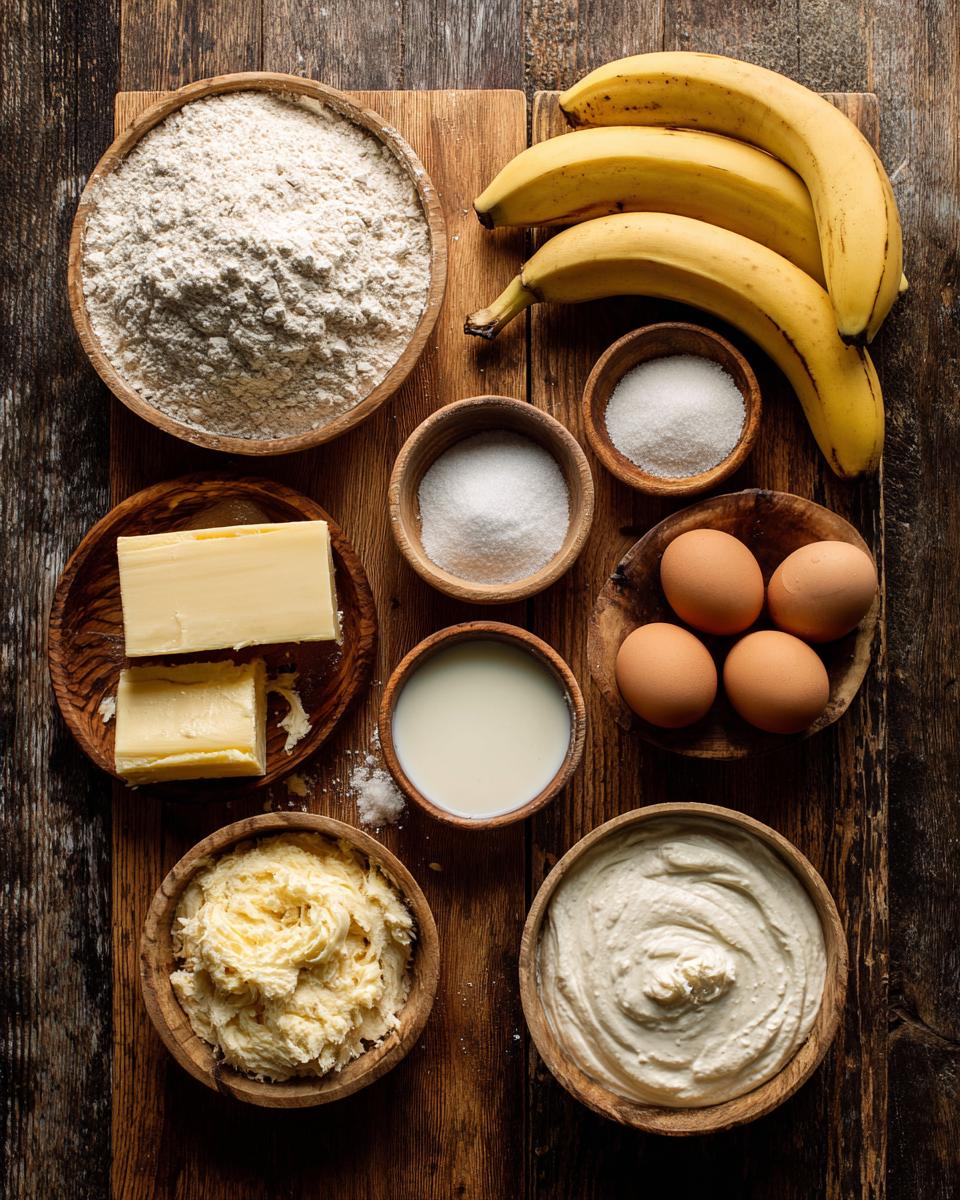 Banana Cupcakes - detail 1