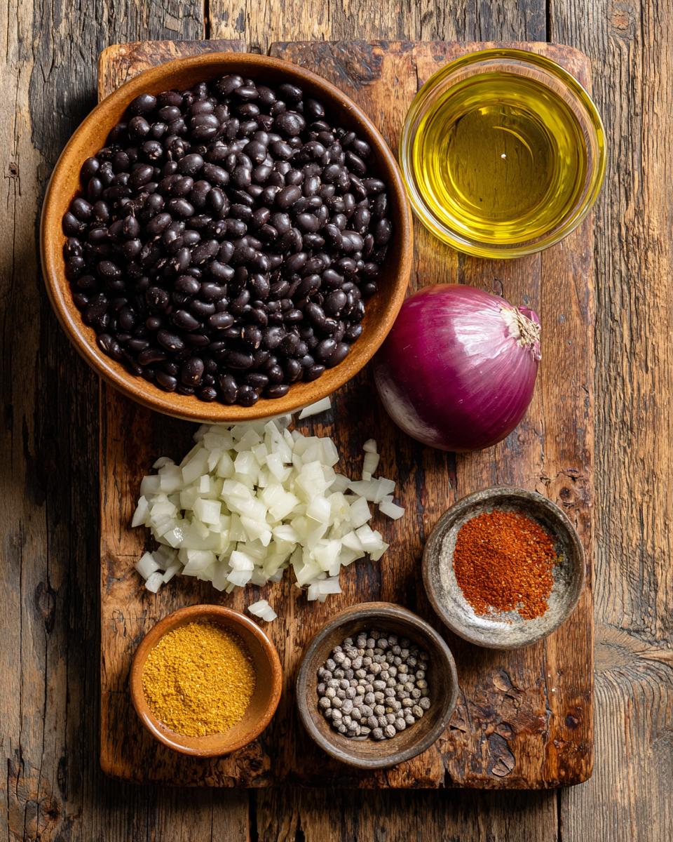 Black Bean Tostadas - detail 1