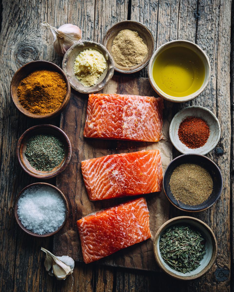 Blackened Salmon with Butter Sauce - detail 1