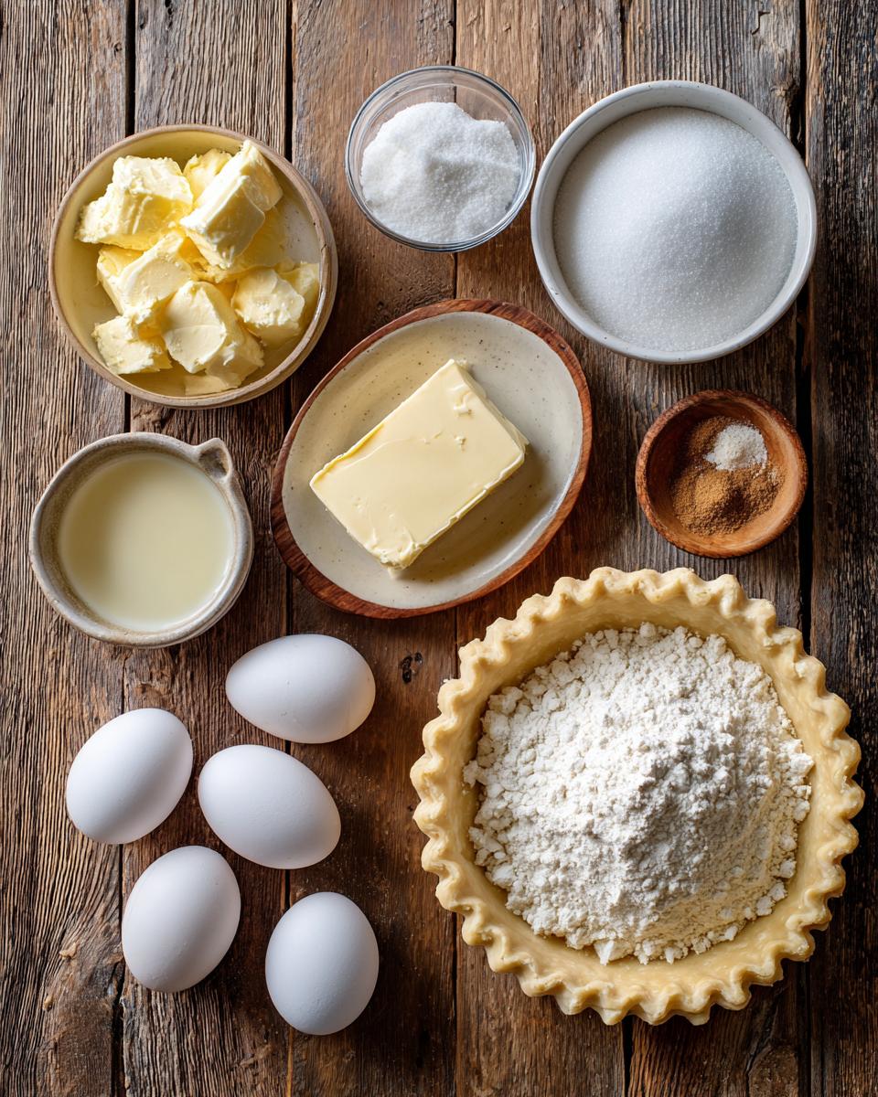 Buttermilk Pie - detail 1