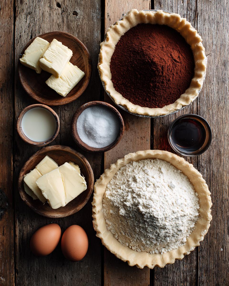 Chocolate Fudge Pie - detail 1