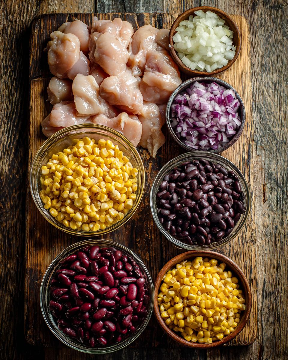 Crockpot Chicken Chili - detail 1