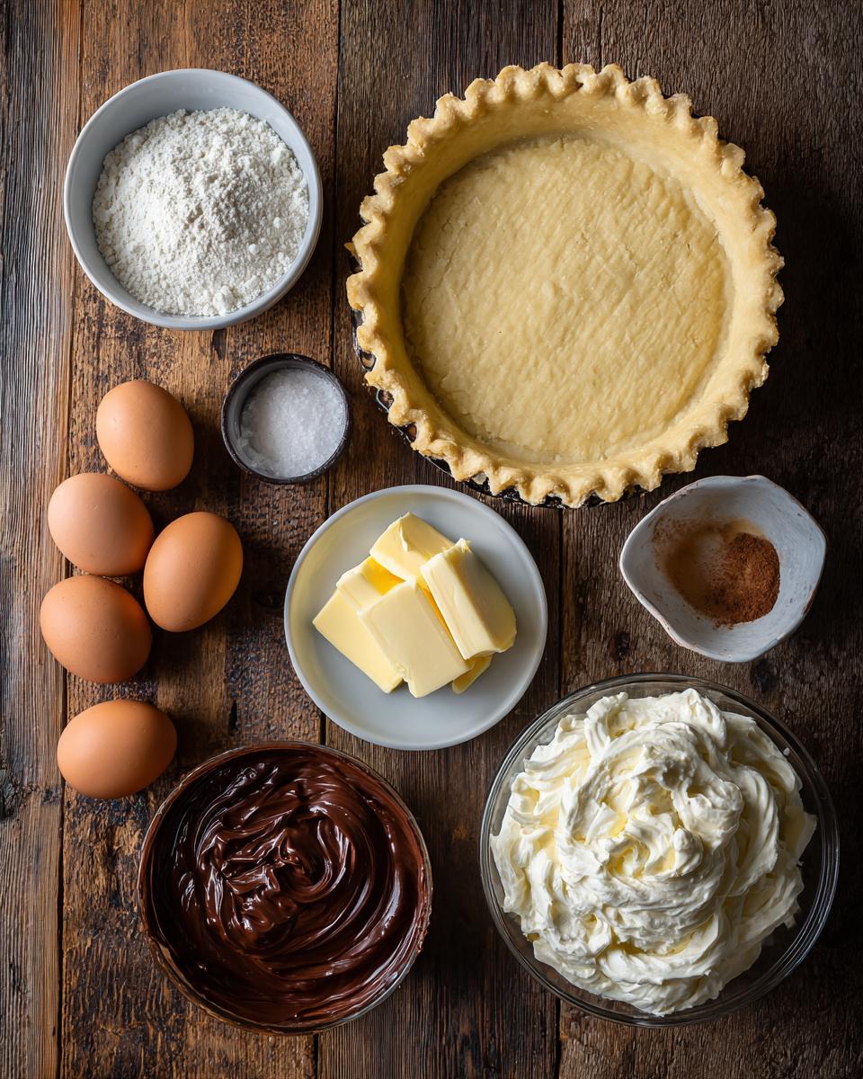 French Silk Pie - detail 1