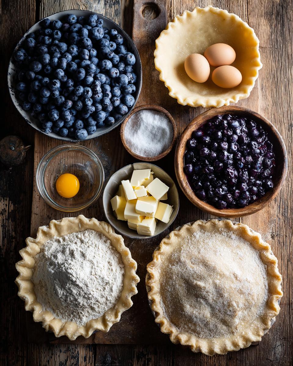 Fresh Blueberry Pie - detail 1