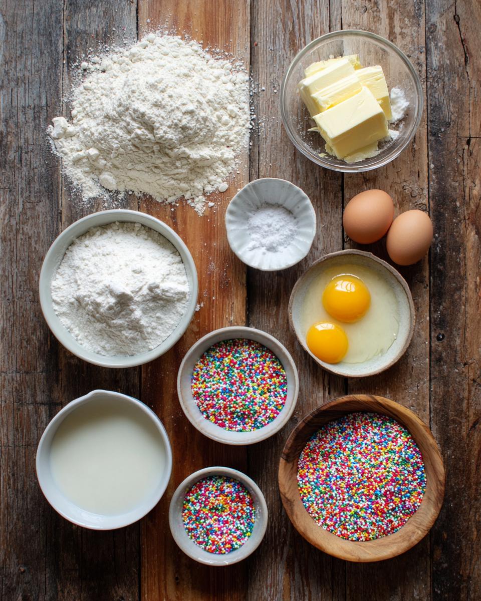 Funfetti Cupcakes - detail 1